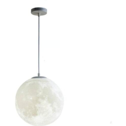 Modern 3Dprinting Planetary Plastic Pendant Lights Living Room Decor Bedroom Hanging Lamp Bar Light Fixture Kids Room Led Light