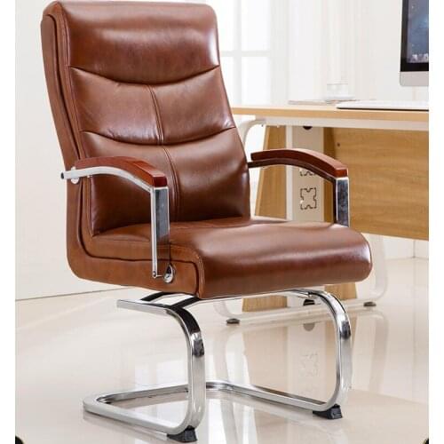 Bow chair computer chair home office chair boss chair leather conference chair student desk chair swivel chair