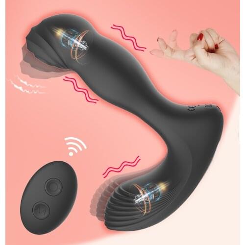 Vibrator Anal Plug Remote Control Tickling Slapping Vibrator Dildo Vagina Massage Stimulate Male Prostate Massager Butt Plug