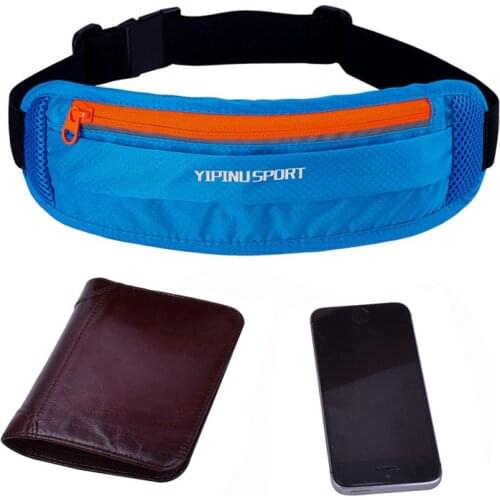 Waterproof Fanny Pack Outdoor Sports Breathable Waist Bag Wallet Phone Storage womens belt bag Adjustable Belt Band Waist Pack