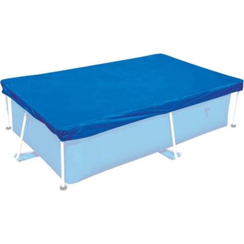 Swimming Pool Cover Rainproof Dust Cover PE Cover Cloth Mat Cover Frame Pool For Garden Outdoor Villa Garden Pool