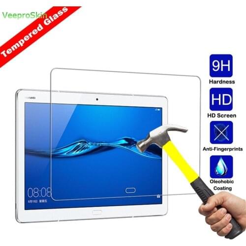 9H Tempered Glass For Huawei Media pad M3 M5 8.4 8.0 10.1 10.8 inch M5 Pro Lite Protect MediaPad M3lite M5pro Tablet Protector