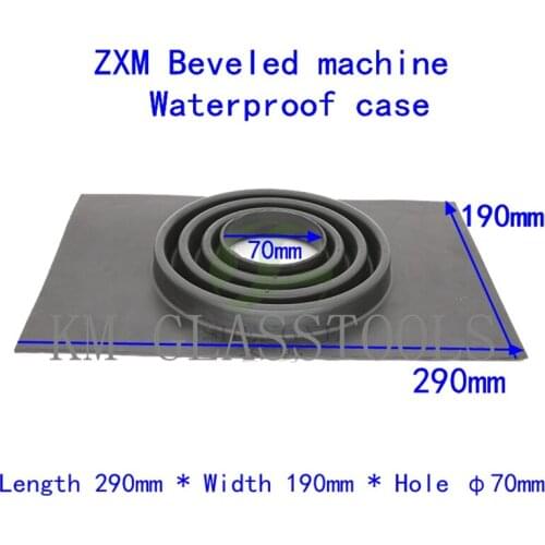 ZXM beveling machine long square waterproof cover, 290*190mm rectangular motor waterproof cover