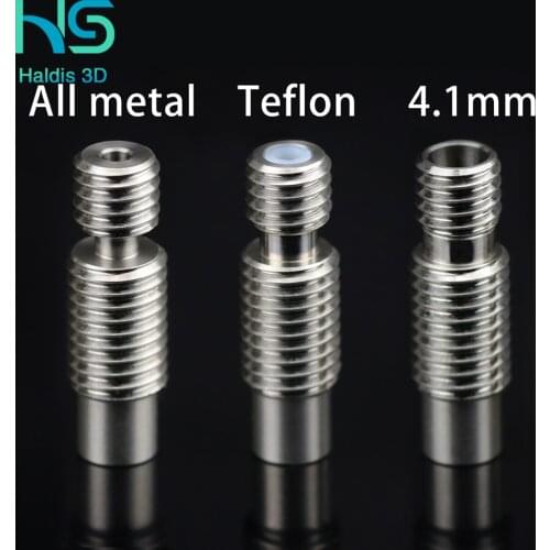 1PC high quality heat break for E3D V6 HOTEND Vocano heater block 1.75MM Filament Remote Feeding Tube 3D printer accessories