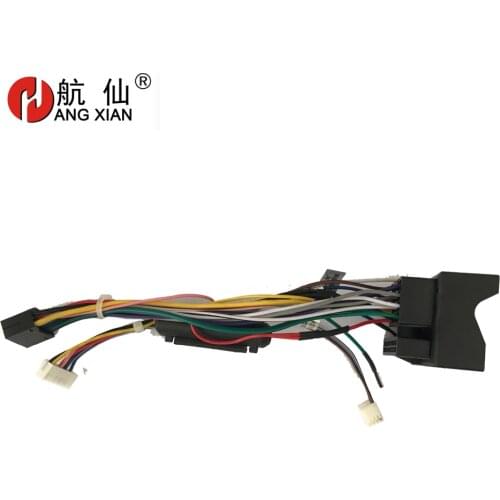 2 din Car Radio Female ISO Radio Plug Power Adapter Wiring Harness Special for Ford Focus 2005-2011 harness power cable