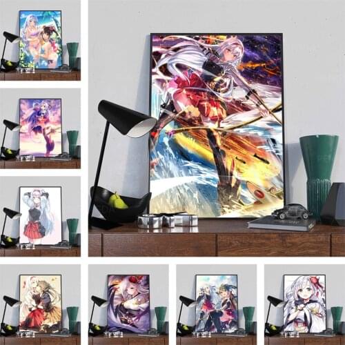 Diamond Picture Embroidery Home Decoration Japanese Animation Painting Full Round Drill Cross Stitch Gift Handmade Wall Sticker