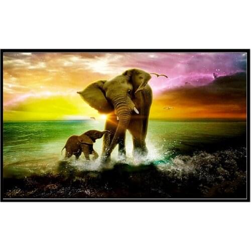 5d Diamond Painting Diy Animal Crafts Round Full Diamonds Can Be Customized Home Decoration Imitation Cross Stitch Set
