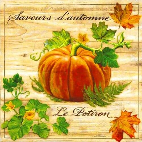 DIY Diamond Painting Full Square Round Diamond Painting picture of Rhinestones diamond Embroidery Cross Stitch pumpkin