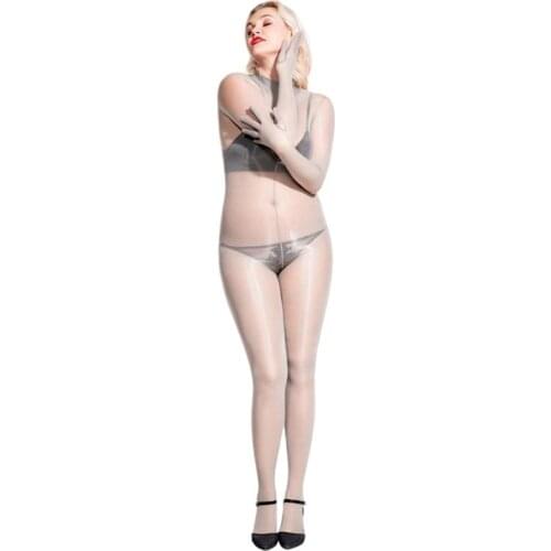 Unisex Separated Fingers Bodystocking Tights Hot Sexy Erotic Lingerie Penis Sheath Close Open Crotch Bodysuit Jumpsuit Catsuit