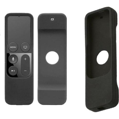 Colorful Silicone Protective Case Cover Anti-fall Skin for Apple TV 4 Remote Control Dust-proof Waterproof Protector Cover
