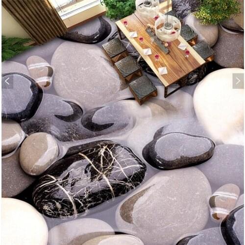 Room living room coffee shop bar guest room bathroom bathroom living room bedroom can be customized stone pebble bathroom 3D art