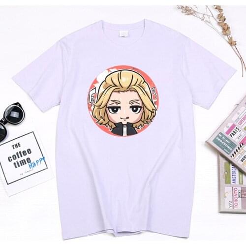 Summer Hot Sale Anime Tokyo Revengers T Shirt for Men Kawaii Cartoon Harajuku Unisex Manga Camisetas Casual Aesthetic Tops Tees