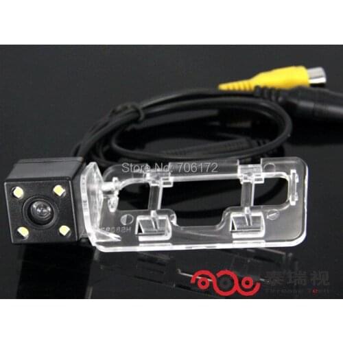 Nightvision 4 led ccd chip Car rear view camera reverse parking for Geely Emgrand EC7