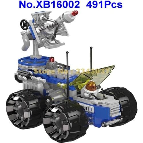 Xb16002 491pcs Space Exploration Aviation Explore Vehicle Car 1 Building Blocks Toy