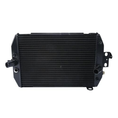 Motorcycle Black Radiator Oil Cooler For YAMAHA XVZ1300 XVZ 1300 ROYAL STAR 2005-2009 Scooter