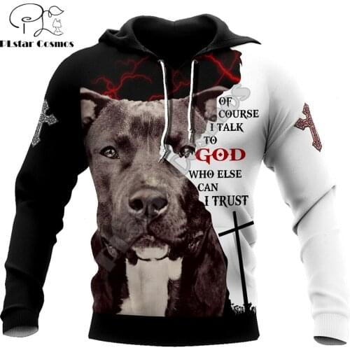 Animal Love Pitbull Dog 3D All Over Printed Mens autumn Hoodies Harajuku Unisex Casual Pullover Streetwear Tracksuits DK242