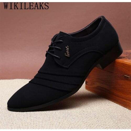 Short Plush Business Oxford Shoes For Men Designer Shoes Mens Pointed Toe Dress Shoes Formal Man Heren Schoenen Mocasines Hombre