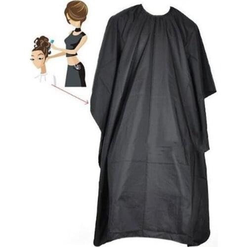 Capes Waterproof Nylon Salon Hair Cut Hairdressing Hairdresser Barbers Professional Hair Salon Nylon Shawl with Snap Closure