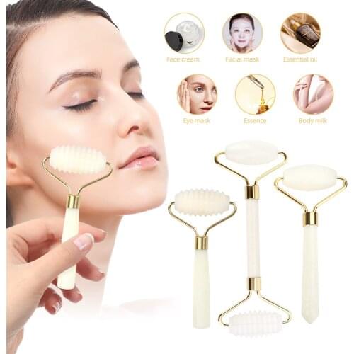 Natural Facial Jade Roller Face Lifting Slimming Massager Skin Care Tools Jade Stone Body Beauty Massage Roller Anti Wrinkle