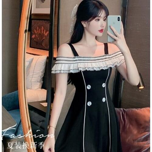 1Meter Pleated Elastic Lace Trim Chiffon Lace Fabric Dress Lingerie Sewing Accessories Curtains Garments Decor Black White DIY