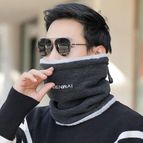 Beanies Cap Scarf Face Mask Multifunctional Warm Hood Winter Thermal Knitted Ponytail Hat Neck Warmer Headwear