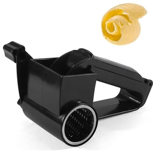 Cheese Grater Rotary 3-In-1 Multifunction Hand Vegetable Grinder Cheese Butter Grater Cheese Slicer Tools Knife Kitchen Gadgets