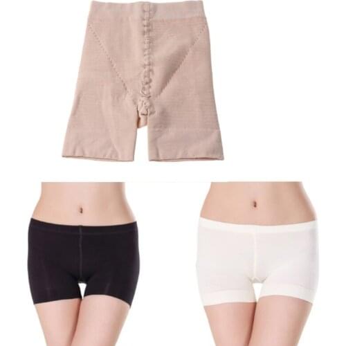 Women Sexy Mini Very Stretch Safety Pants Seamless Butt Lift Shapewear Underpants Solid Color High Waist Under Dress Slip Shorts