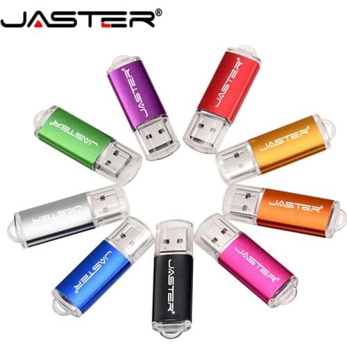JASTER mini Pen drive USB Flash Drive 4gb 8gb 16gb 32gb 64gb 128gb pendrive metal usb 2.0 flash drive memory card Usb stick