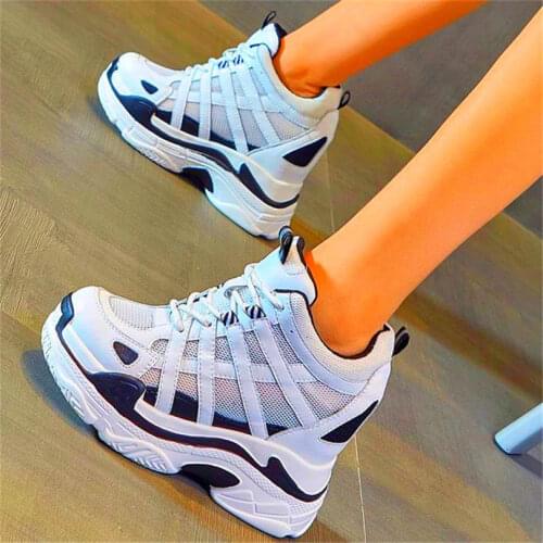 Womens Cow Leather Strappy Platform Wedge High Heels Fashion Sneakers Boots Sandals Summer Casual Party Shoes Oxfords Creepers