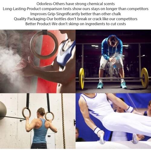 50-200ML Liquid Chalk Anti-slip Magnesium Powder For Weightlifting Rock Climbing Lifting Workout Gym Sports Accessories