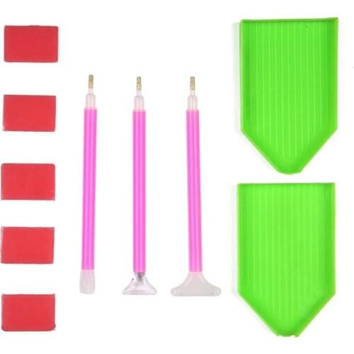 DIY Diamond Painting Tools Set Accessories Diamond Painting Cross Stitch Embroidery Pen Tools