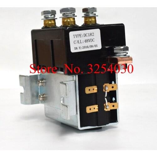 HangCha Electric Forklift Using Chinese Manufacturing 48V 200A DC Contactor The Same Function as Albight DC182B-7 with Standing