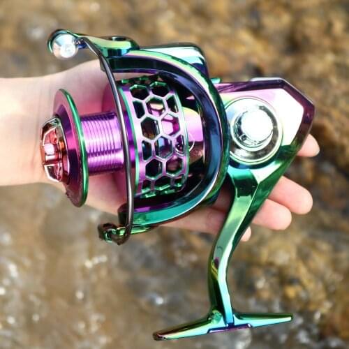 JOSBY New 5.2:1 Spinning Reel Max Drag 15Kg 13+1BB Carp Fishing Wheel 1000-4000 Aluminium Spool Saltwater