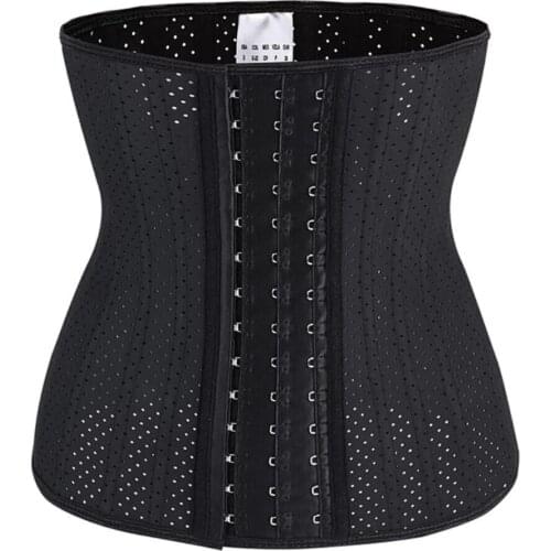 Womens Waist Trainer Cincher Body Shaper Underwear Lingerie Tummy Slim Belt Postpartum Control 25 Steel Boned Underbust Corset
