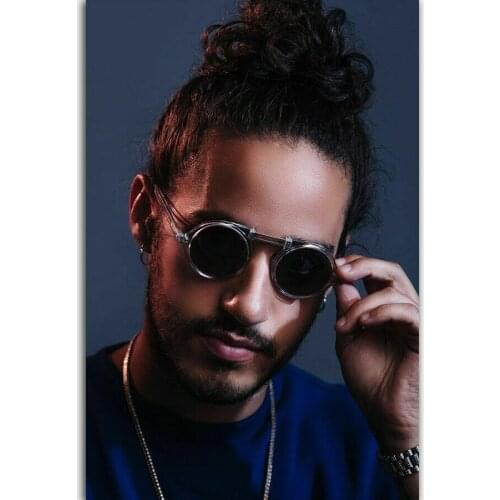 Hot Russ Rap Music Singer Star Hip Hop Rapper Silk Fabric Wall Poster Art Decor Sticker Bright