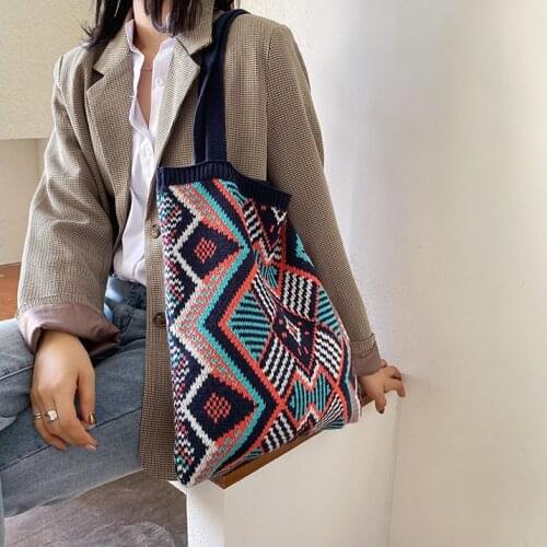 Женские вязаные сумки MANHAN China At AliExpress