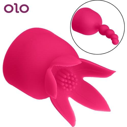 OLO AV Rod Head CapG-spot Stimulate Vibrator Accessories Magic Wand Attachment Clitoris Stimulation Sex Toys for Women