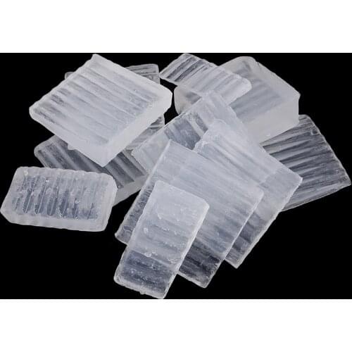 500g Clear Transparent Melt and Pour Soap Base DIY Handmade Soap Making Materials - 100% Organic Soap Base