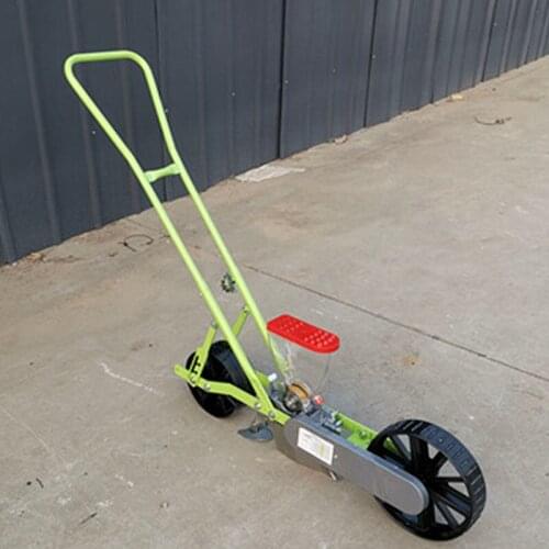 Hand push multifunctional vegetable planter, small planter, cabbage, spinach, celery, radish, gasoline on-demand planter