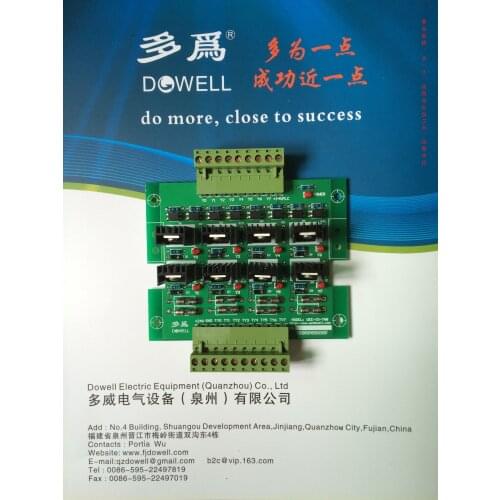 PLC Amplifier/Power Board/Protective Board/Transistor/Output Board/8 Channel/Photocoupler Isolation/NPN