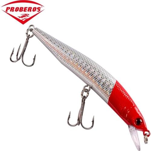 1Pcs Floating Minnow Fishing Lure 10cm-3.94"/ 8.4g-0.3oz Balancer Laser Hard Artificial Bait 3D Eyes Fishing Wobblers Crankbait