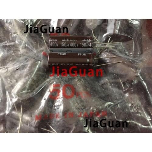 10PCS NICHICON PT 400V150UF 18X40MM electrolytic capacitor 150uF/400V High frequency long life 150UF 400V