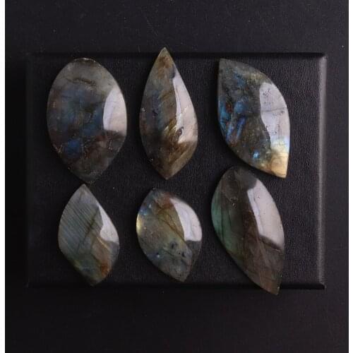 12pcs Moonstone Labradorite Stone Pendulum Natural Stone Pendants Necklace Pendulo For Radiesthesia Women Charms Jewelry Making