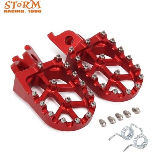2019 2020 Footpeg FootRest Pedals For HONDA CR125 CR250R CRF150R CRF250R CRF250X CRF450R CRF450RX CRF450X CRF250L CRF250M