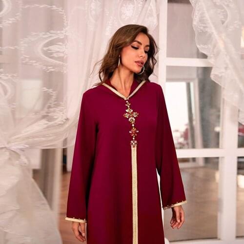 2021 Robe Noel Djellaba Femme Vestido De Mujer Abaya Dubai Turkey Muslim Fashion Dress Clothing African Long Dresses For Women