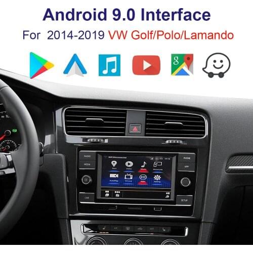 Android 9.0 Navigation interface Box car screen upgrade system forVolkswagen VWGolf/Polo/Lamando 2014-2019