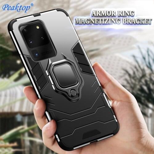 Armor Case For Samsung Galaxy S20 Plus S8 S9 S10 Lite Note 10 20 Ultra Phone Cover for Samsung A51 A71 A50 A70 M51 M31 A21S