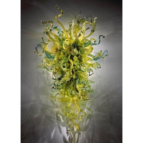 Free Shipping Indoor Lighting Styly Hand Blown Glass Large Wall Lamps