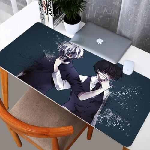 Tokyo Ghoul Large Anime Mouse Pad Rubber Gaming Computer Mat Mousepad Big Mouse Mat Keyboard Mausepad For Laptop PC