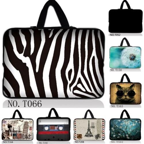 Zebra Stripes Laptop Sleeve Bag Notebook Case For Laptop 13.3",14.1",15.4",15.6" for Macbook Pro Air 13 For Xiaomi HP Dell Acer